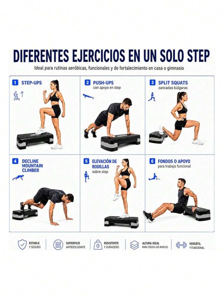 Banco para Ejercicio Ajustable