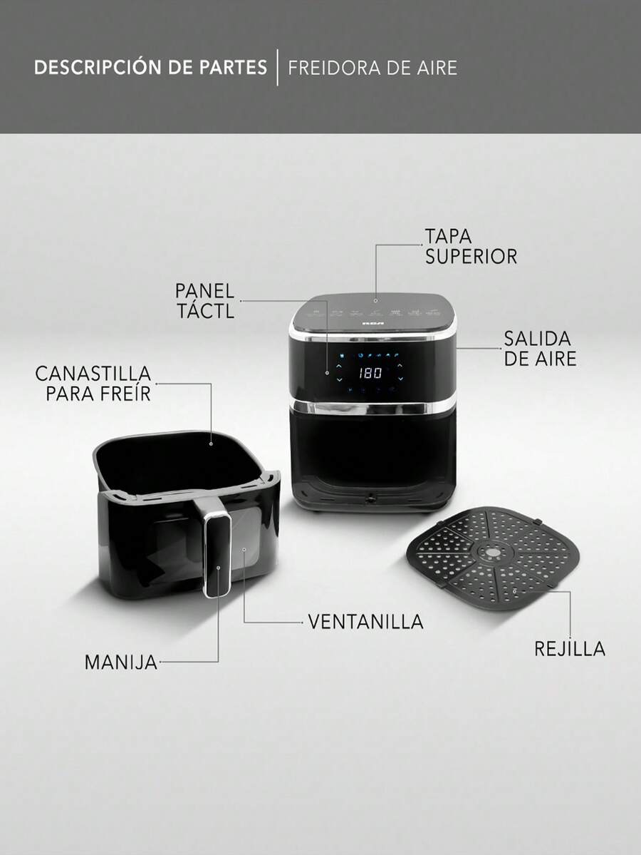 RCA Freidora de Aire RC-110
