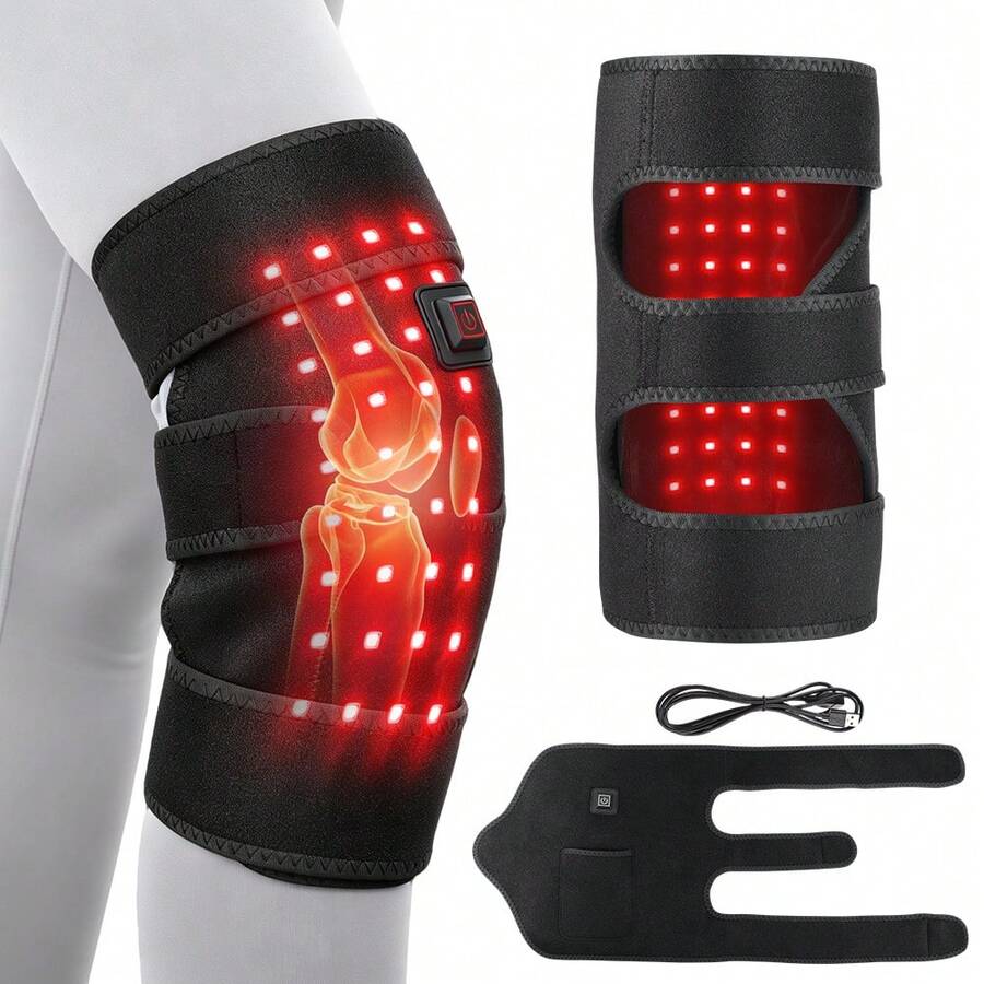 Envoltura de rodilla con calefacción