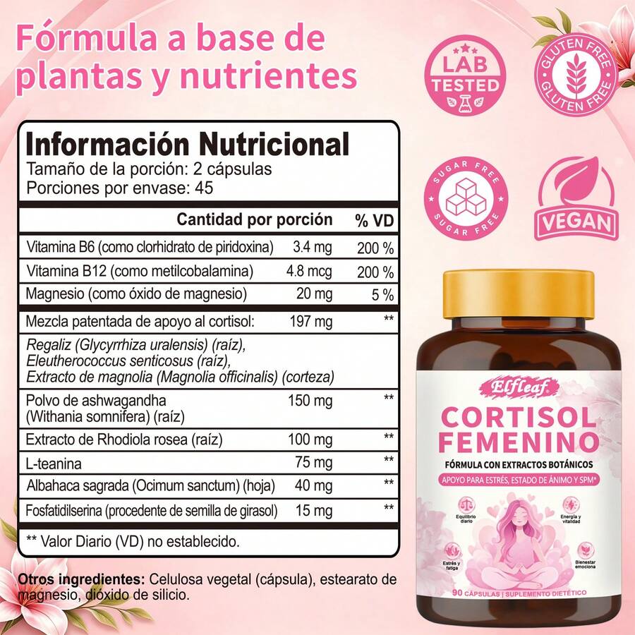 Elfleaf Suplemento Femenino