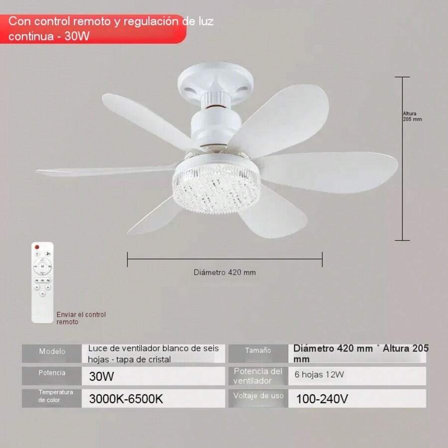 Lámpara de Ventilador