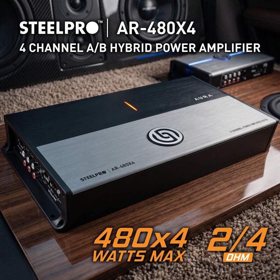 Amplificador Car Audio 4 Canales