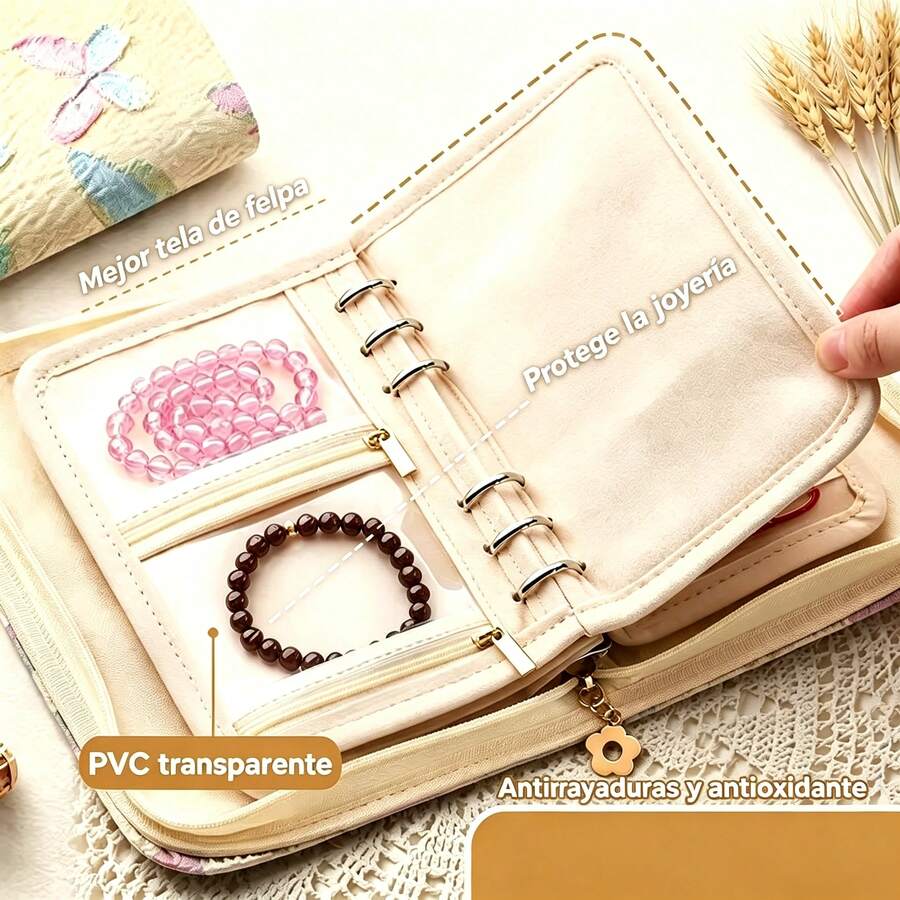 Estuche de joyas portátil