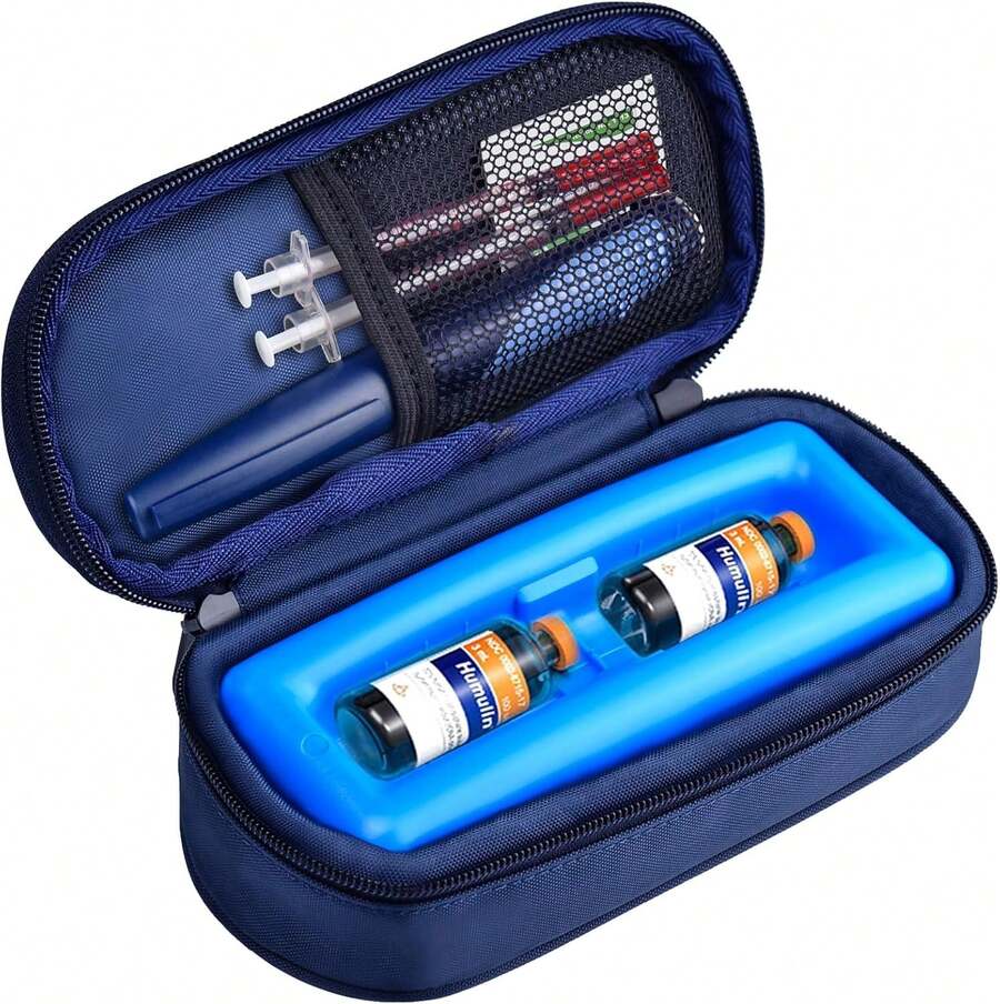 Estuche refrigerante para insulina