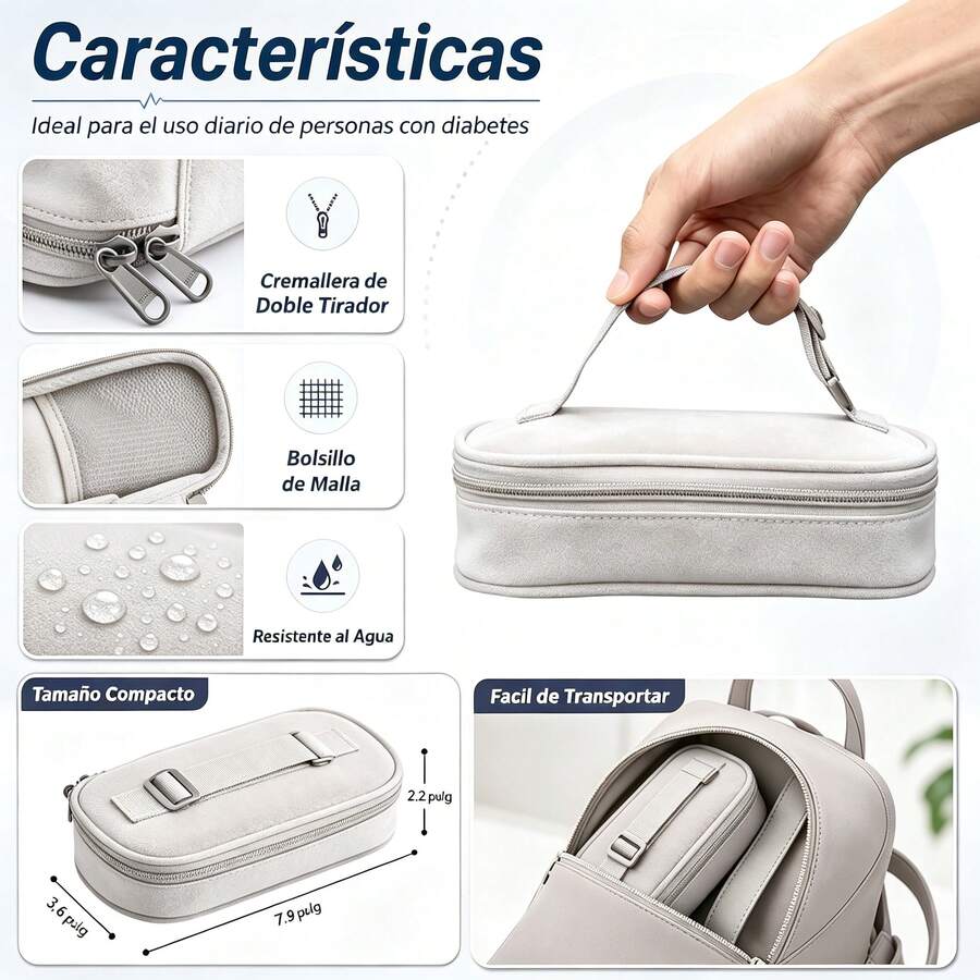 Estuche refrigerante para insulina