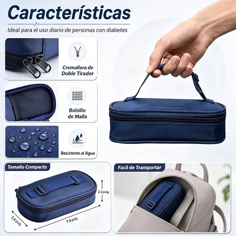 Estuche refrigerante para insulina