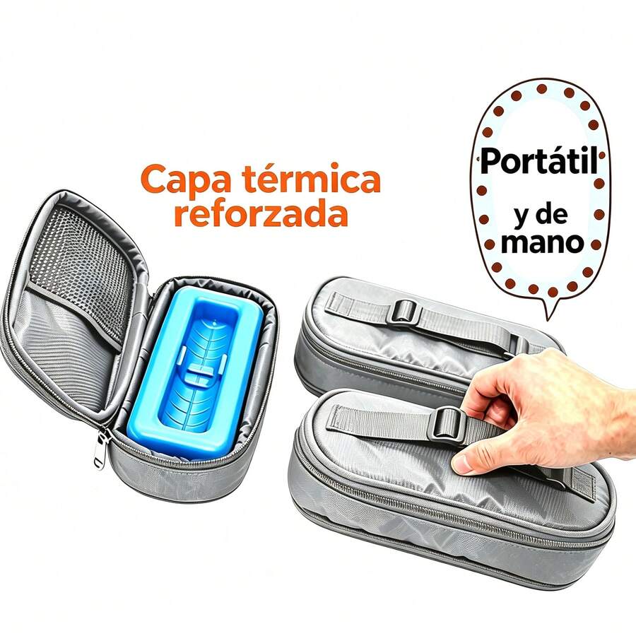 Estuche refrigerante para insulina
