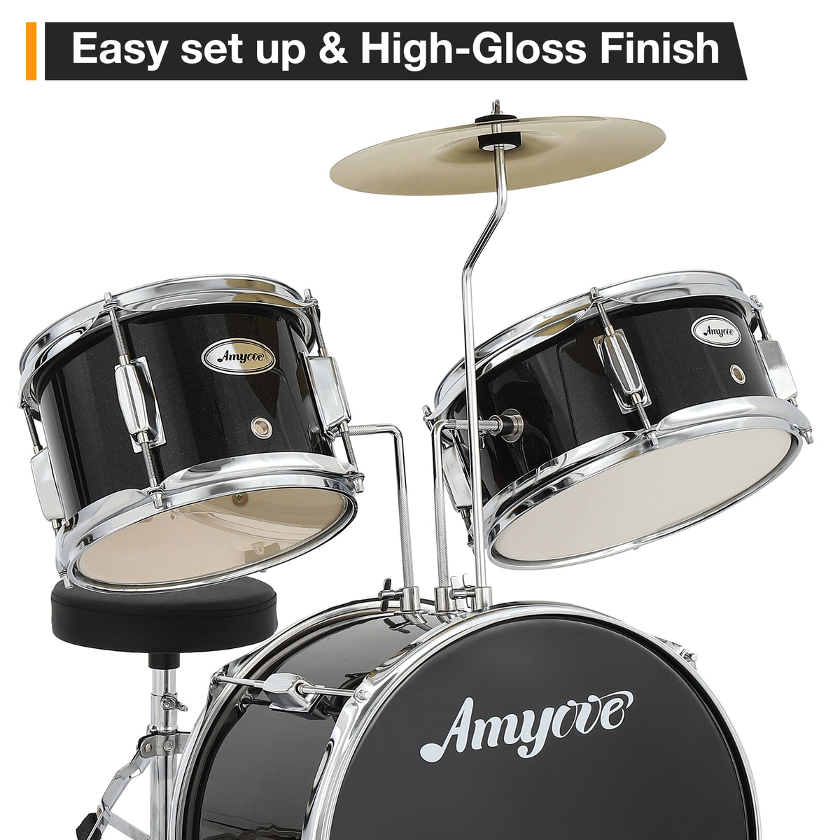 Set de batería acústica infantil