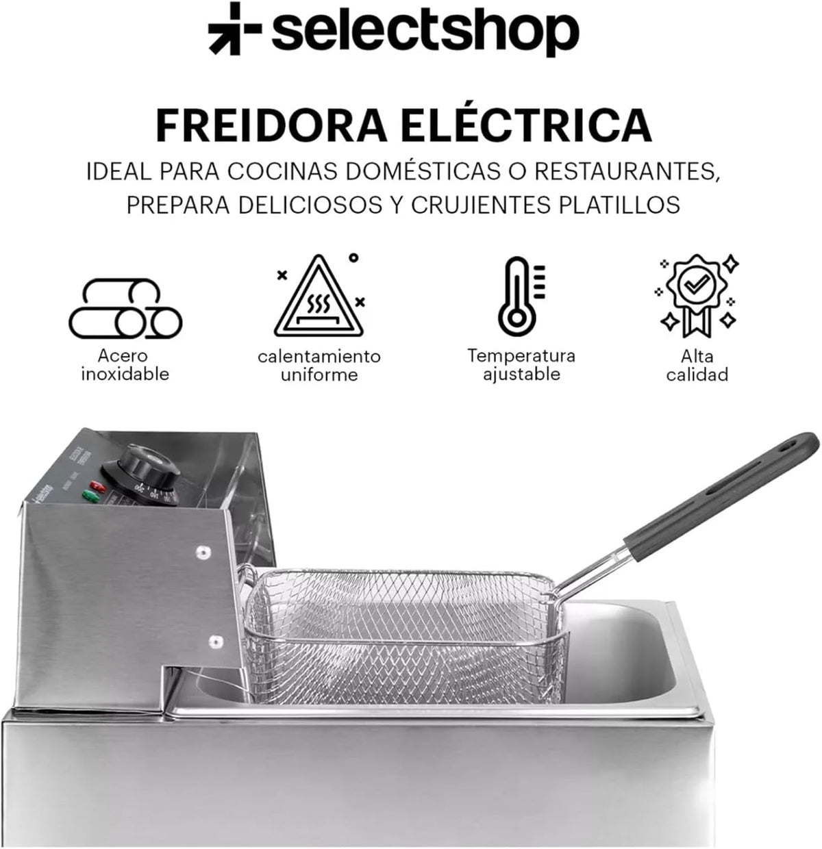 Freidora Aceite Eléctrica
