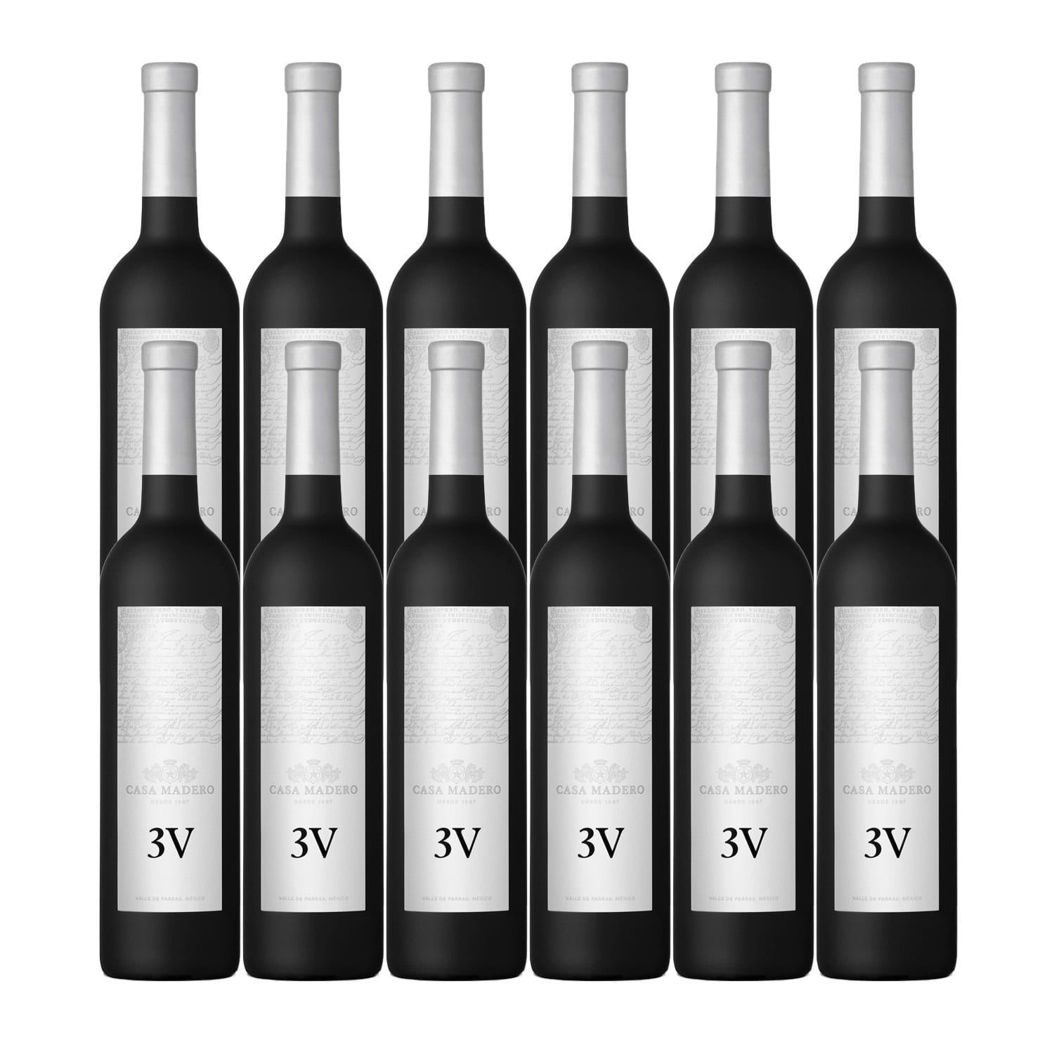 Pack de 12 Vino Tinto Casa Madero 3V 750 ml Casa Madero 3V