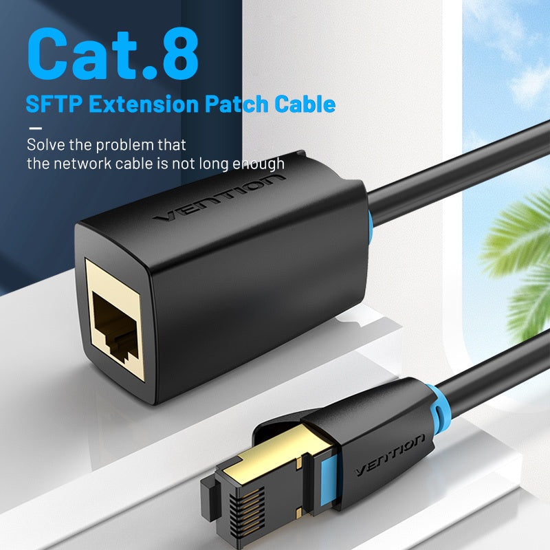 Vention Cat8 Ethernet Cable De Extensión RJ45 Conector
