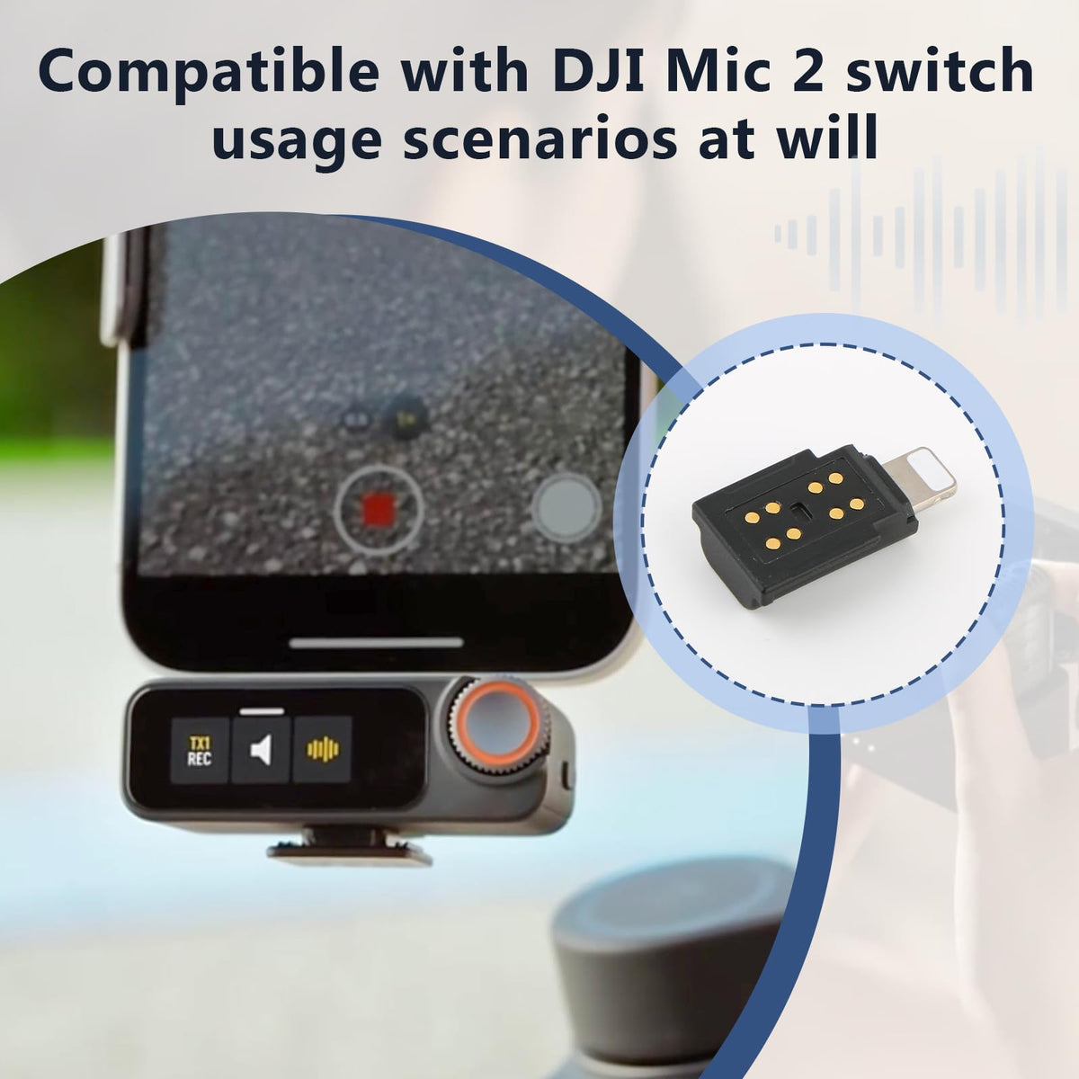 HBIHGHHONG para DJI MIC 2