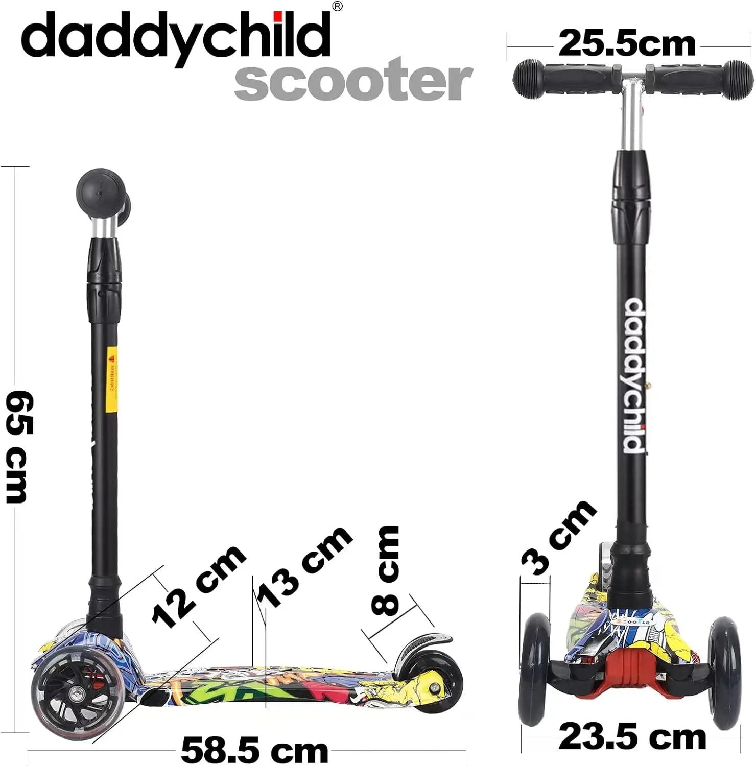 Scooter para niños tres ruedas