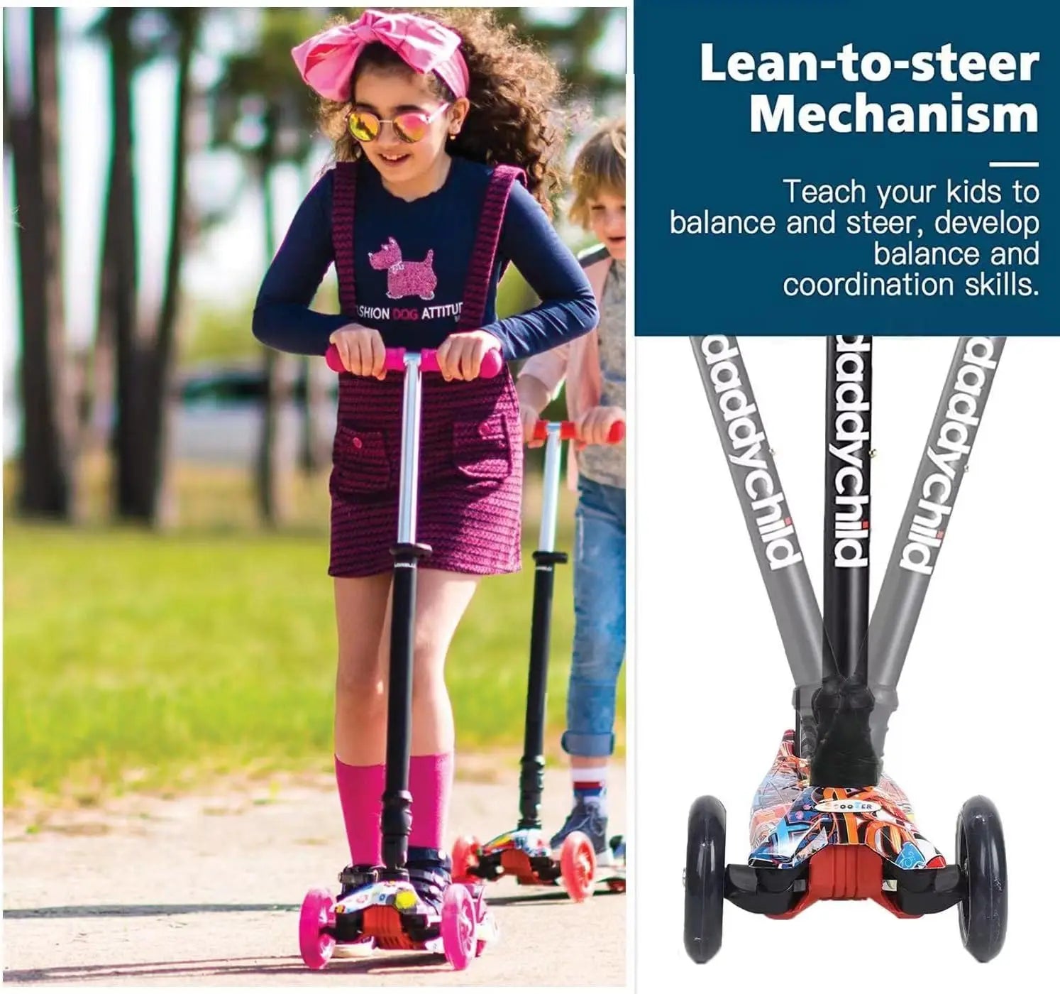 Scooter para niños tres ruedas