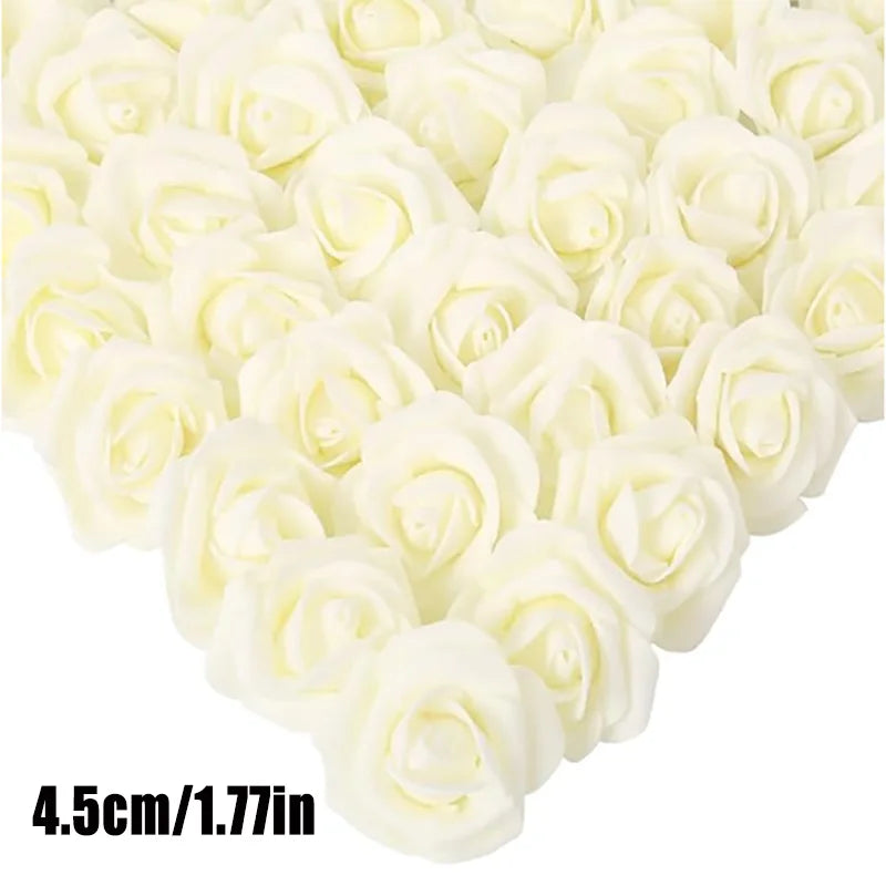 Rosa de espuma, flores artificiales