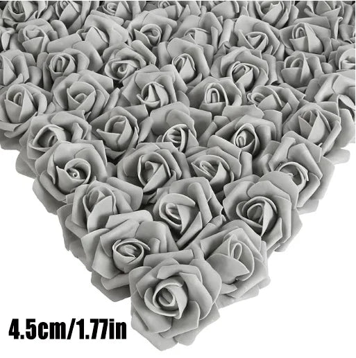 Rosa de espuma, flores artificiales
