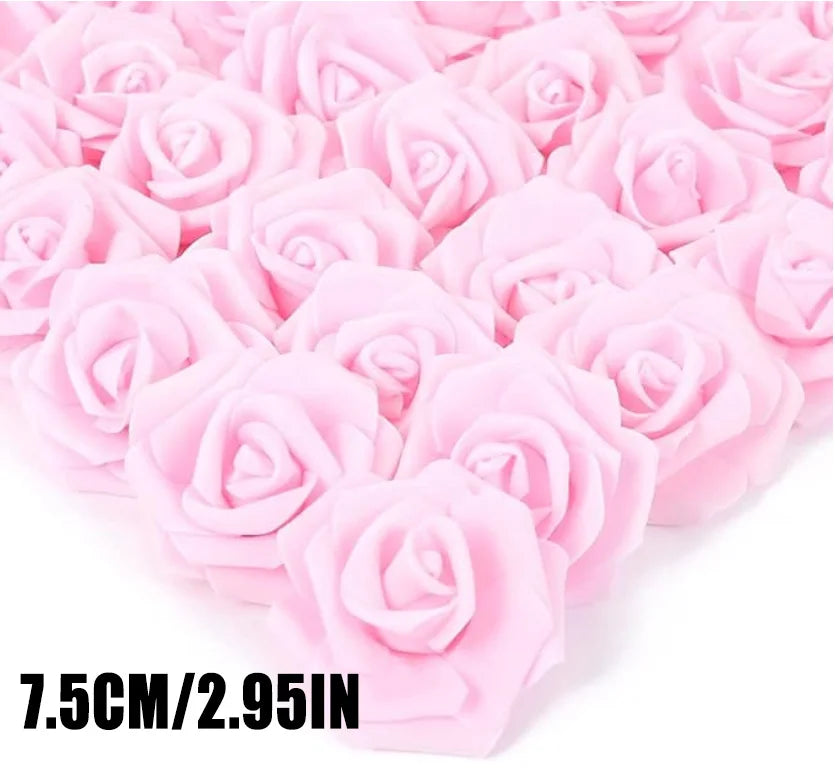 Rosa de espuma, flores artificiales