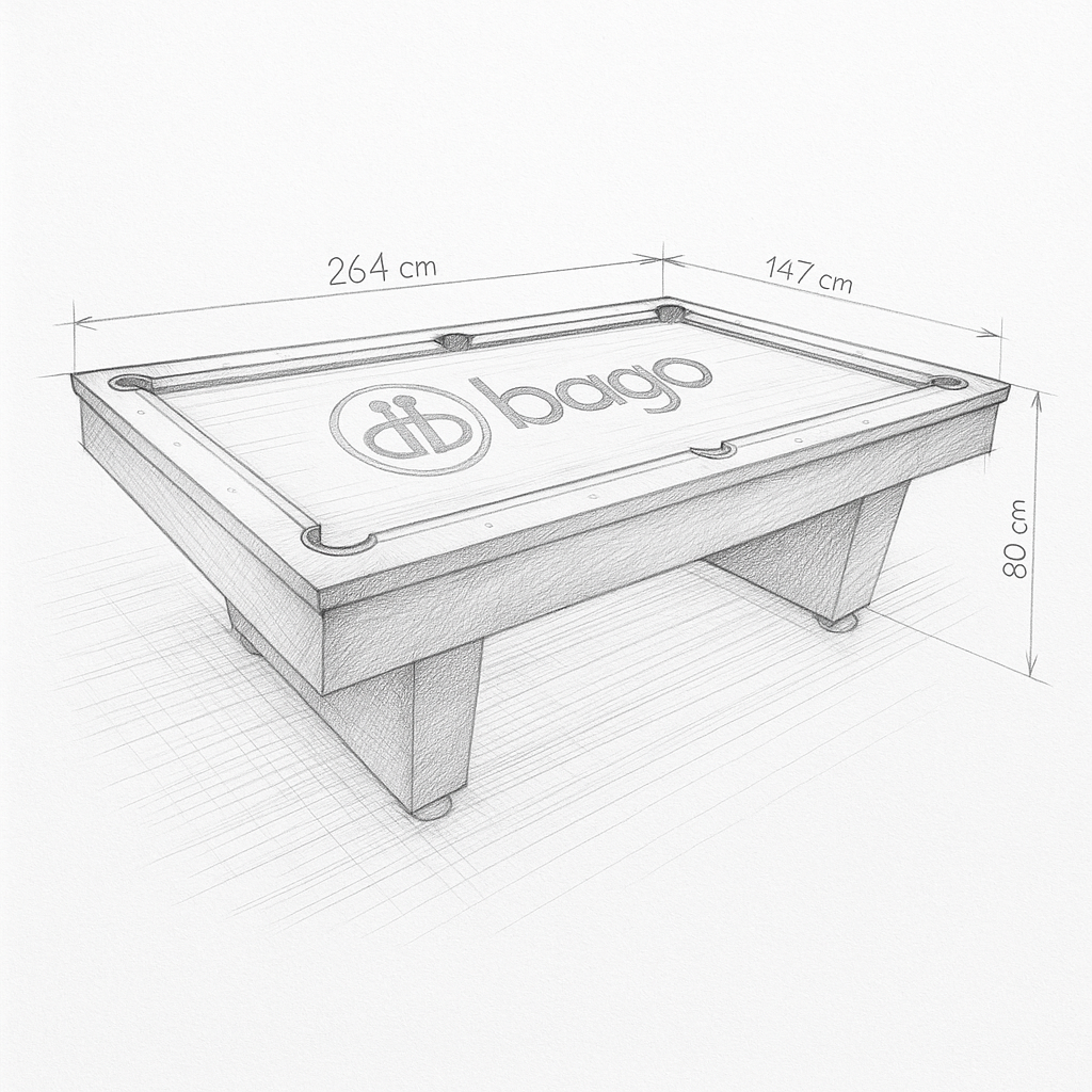 Mesa de Billar Profesional California
