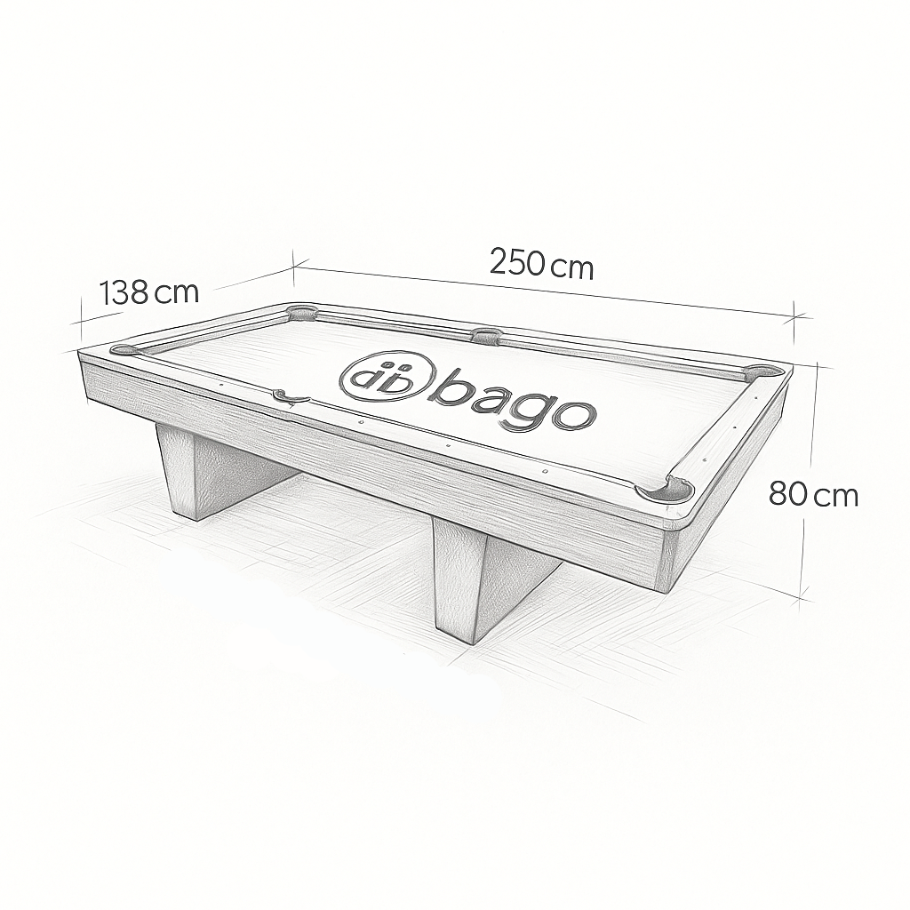 Mesa de Billar Residencial California