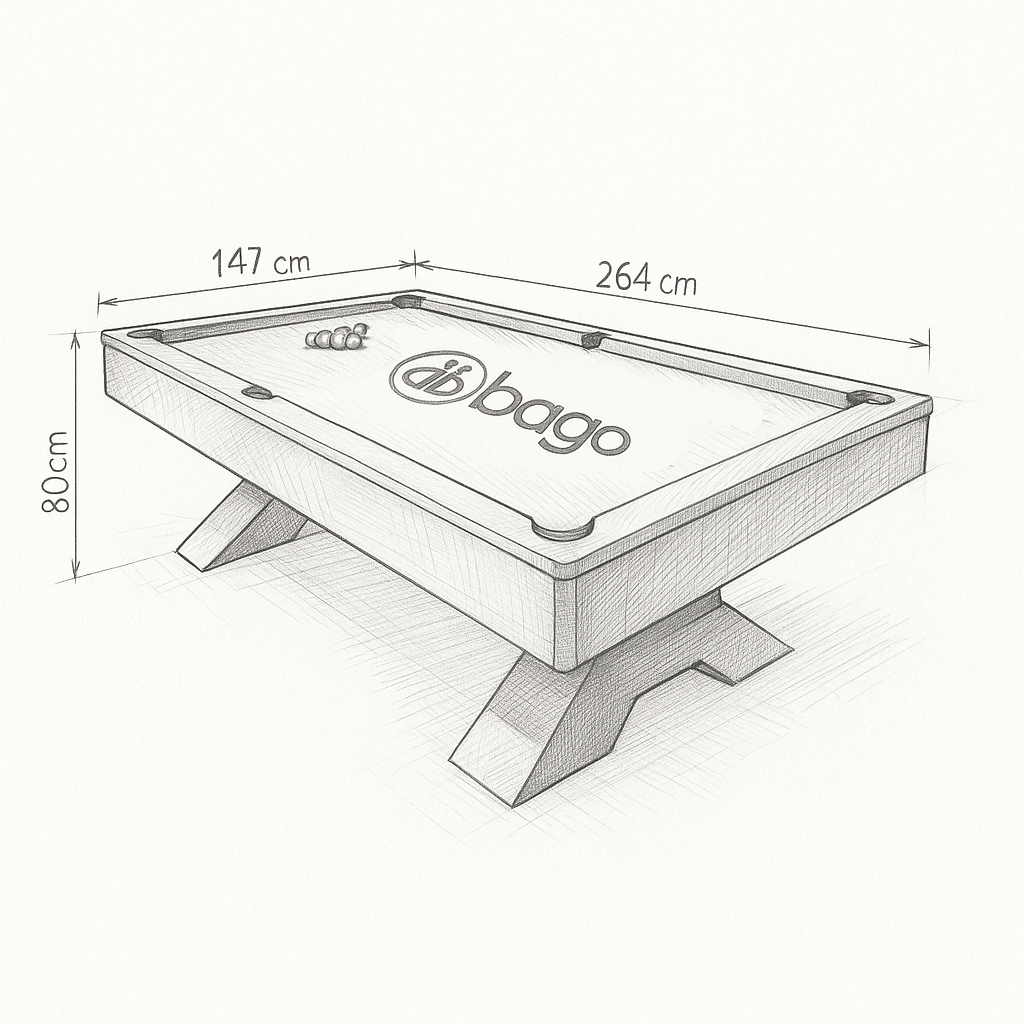 Mesa de Billar Profesional Barcelona