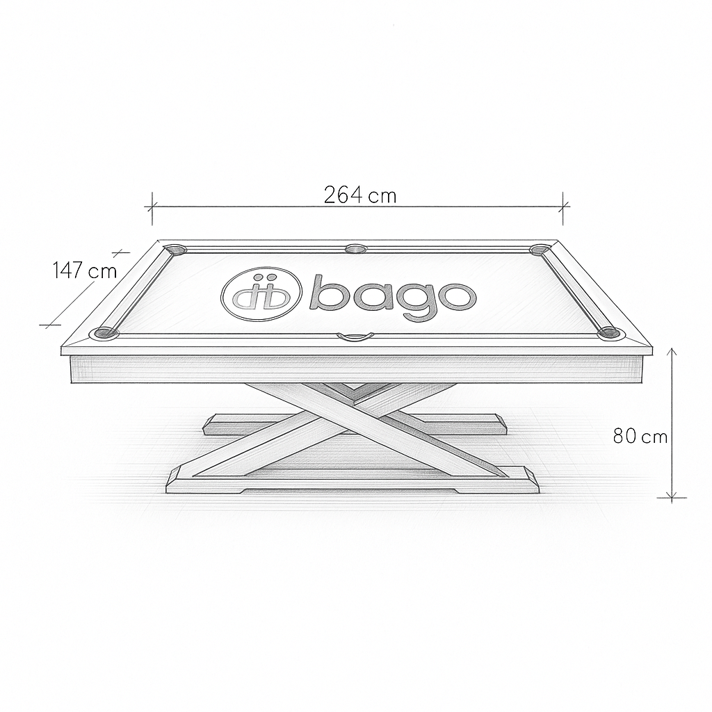 Mesa de Billar Profesional Oporto