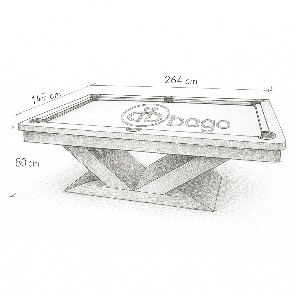Mesa de Billar Profesional Venecia