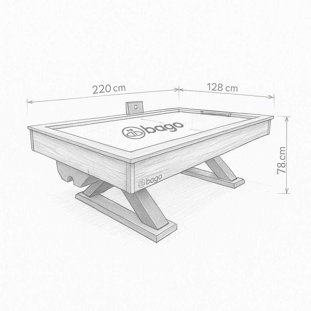 Mesa de Air Hockey Residencial Barcelona