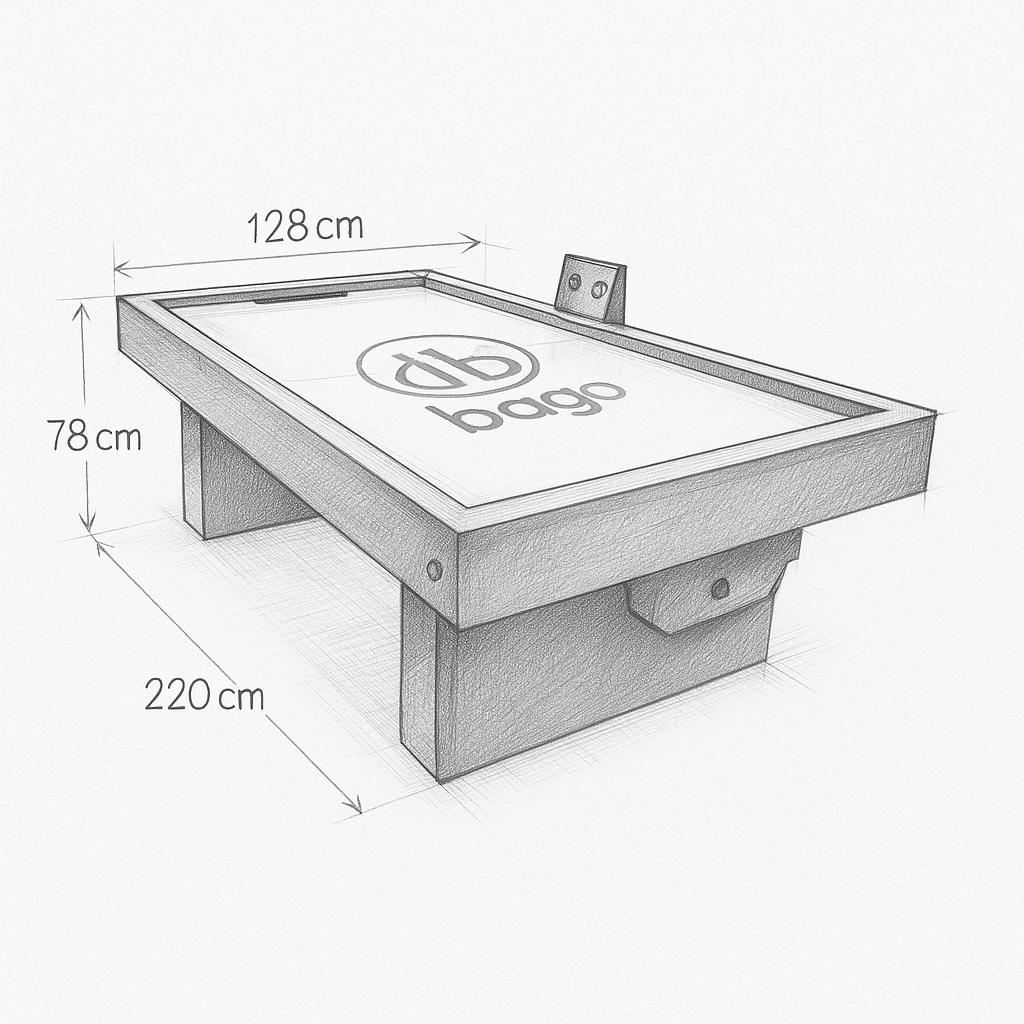 Mesa de Hockey Residencial California