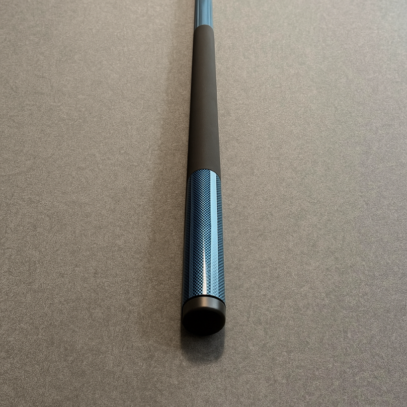 Taco de Billar Profesional de Grafito Azul + Guante de Regalo