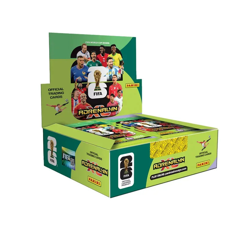 2026 Panini Monopoly Prizm Copa Mundial Caja Granada de Tarjetas Coleccionables de Fútbol Panini Colección de Tarjetas Estrella Juguete Regalo Festivo