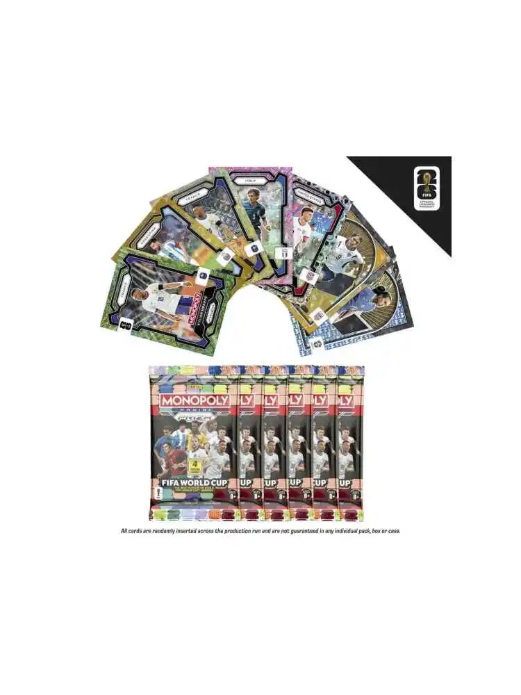 2026 Panini Prizm FIFA World Cup Soccer Card Monopoly Sticker