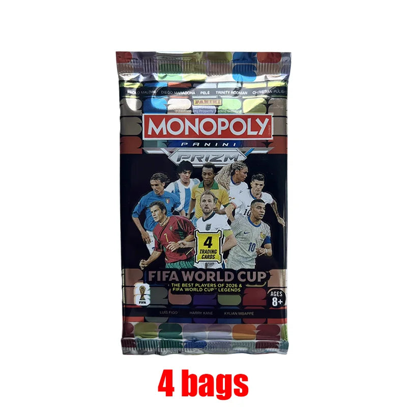 2026 Panini Prizm FIFA World Cup Soccer Card Monopoly Sticker
