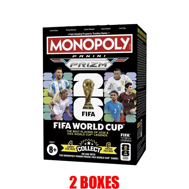 2026 Panini Prizm FIFA World Cup Soccer Card Monopoly Sticker