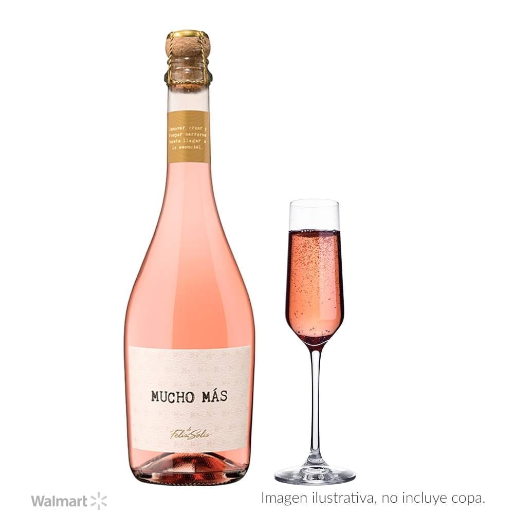 Vino Espumoso Mucho Más Sparkling Rose 750 ml