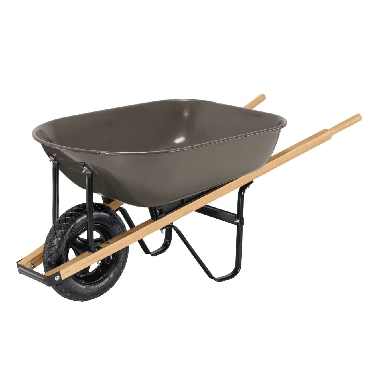 Carretilla metálica de construcción PRETUL 5.5 ft³ con llanta 14