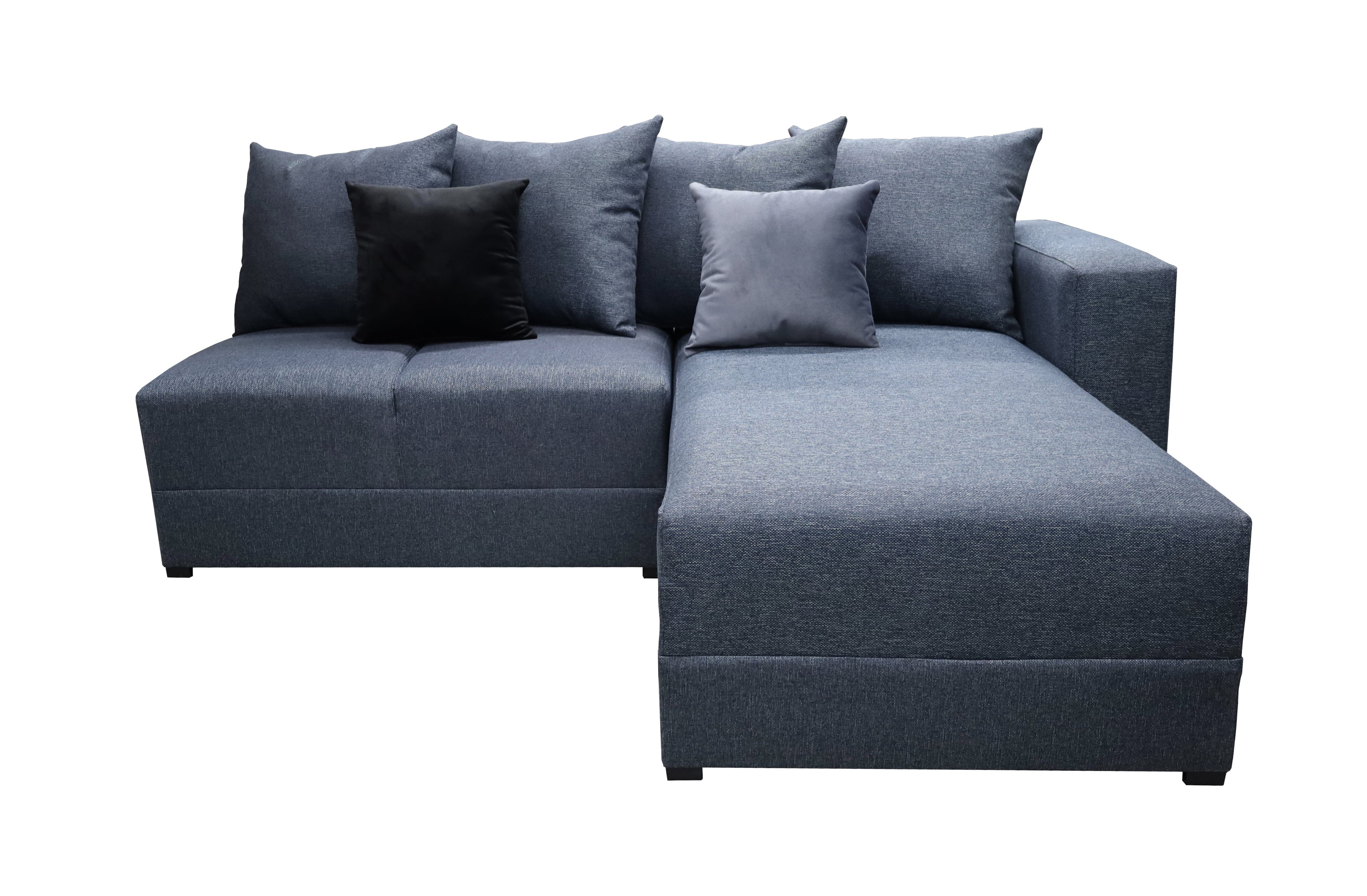 Sala esquinera Modular El Bazar Store Orlando Azul marino 200x160 cm