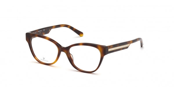 Swarovski: SK5392 52 Dark Havana/Clear demo lens