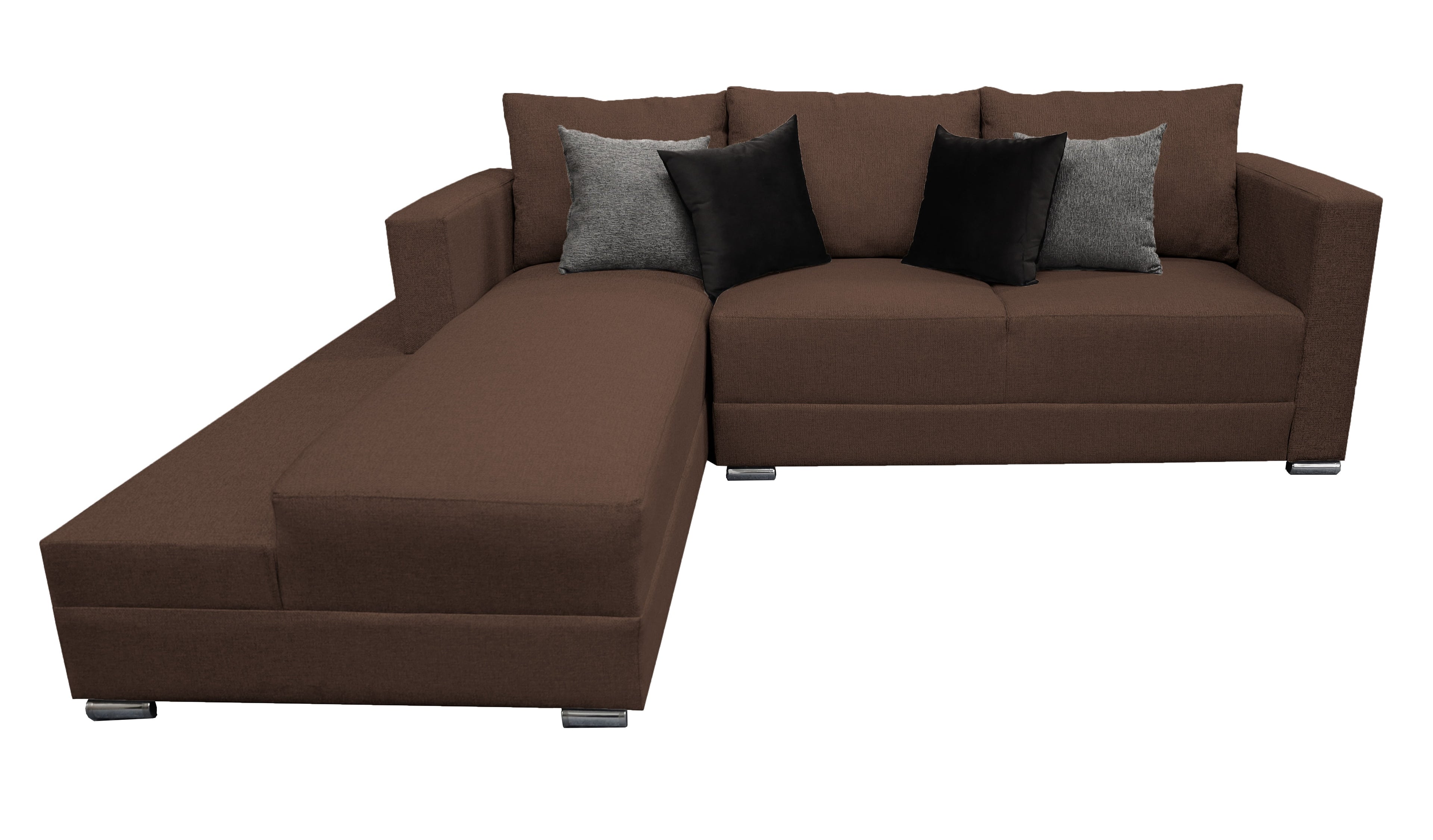 Sala esquinera El Bazar Store Aston 260x200 cm Gris Oxford Moderna en esquina