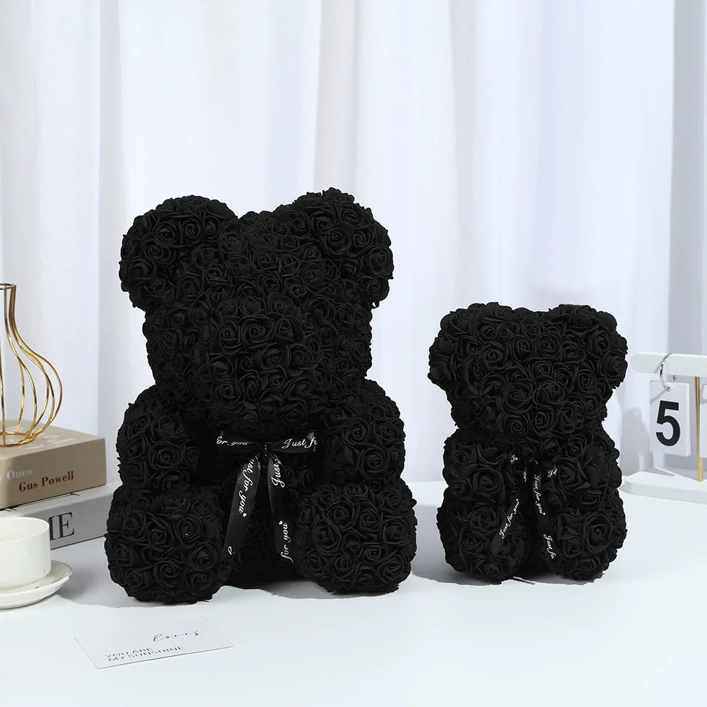 oso rosa de peluche