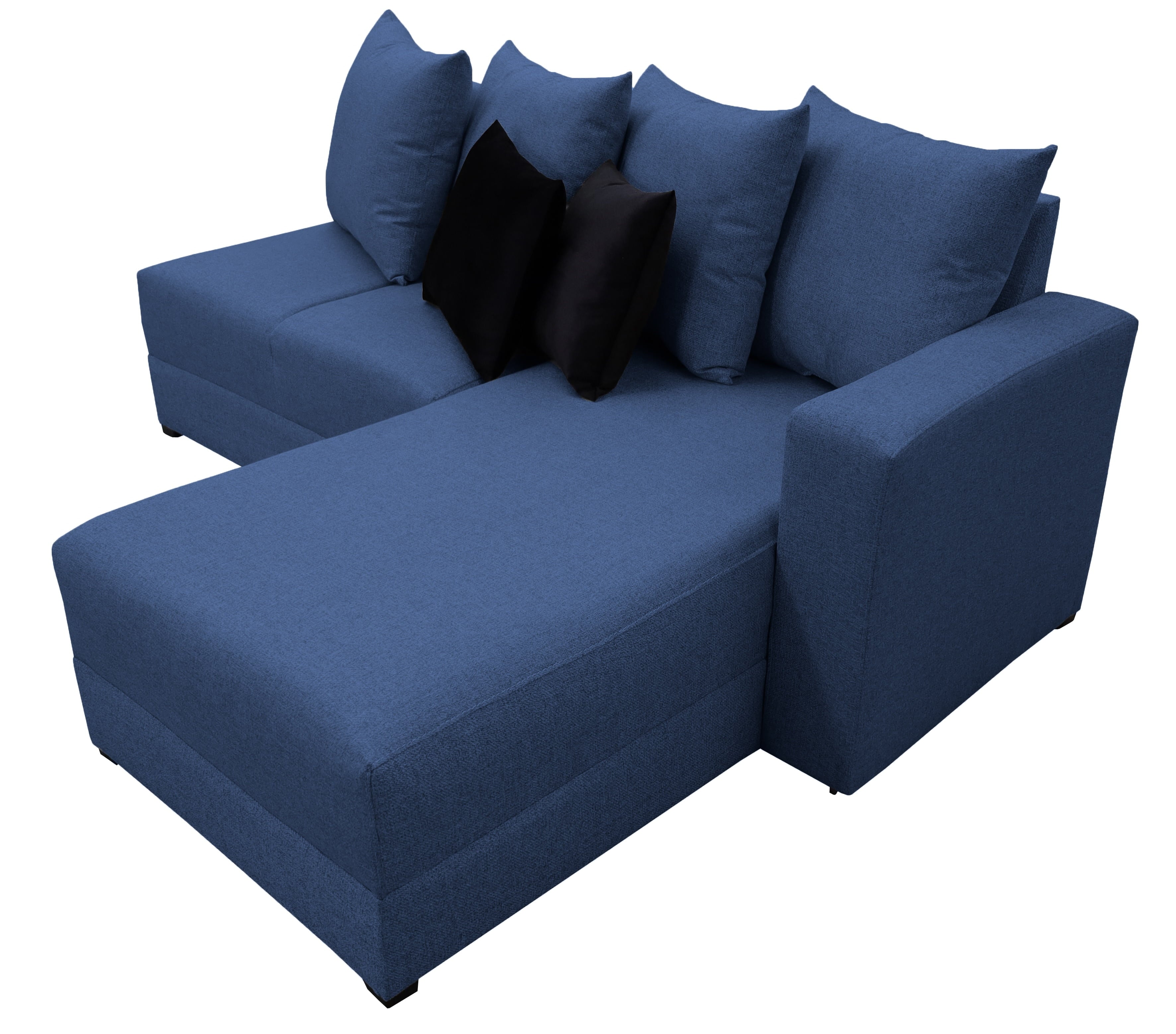 Sala esquinera Modular El Bazar Store Orlando Azul marino 200x160 cm