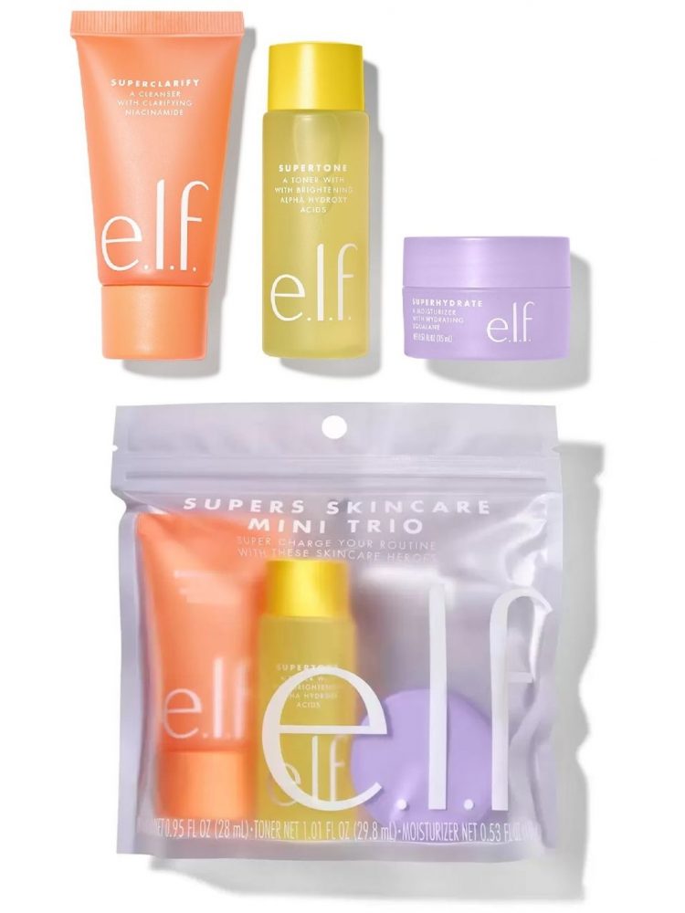 E.L.F. SUPERS SKINCARE MINI TRIO