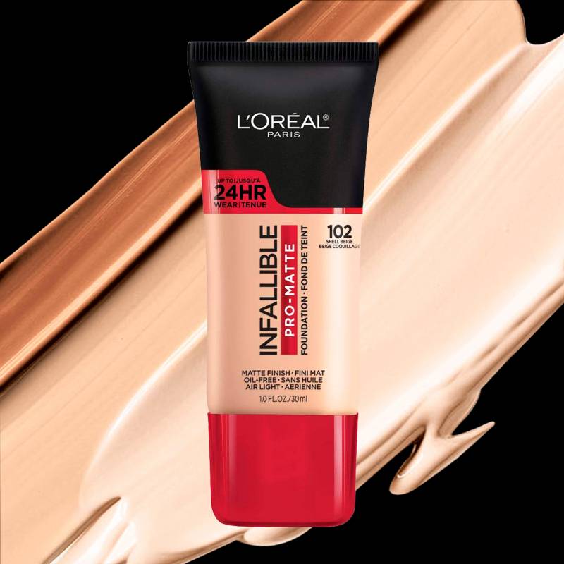 Loreal Infallible Pro Matte #102 Shell Beige
