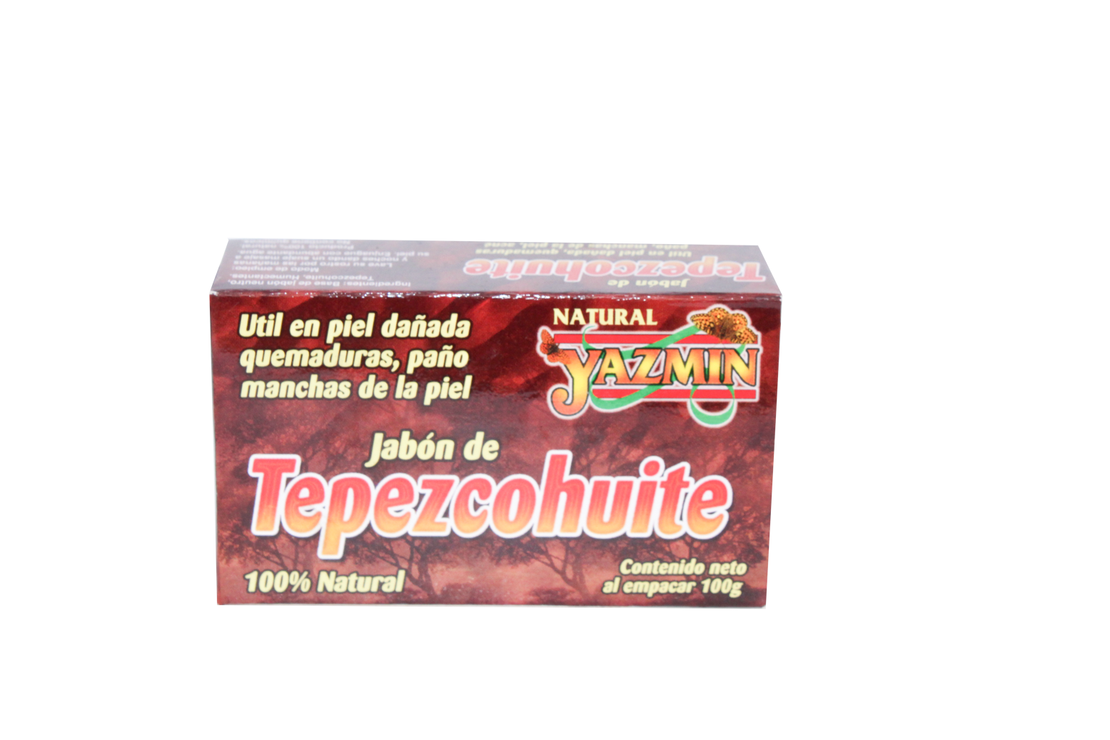 JABON DE TEPEZCOHUITE 100 GR YAZMIN
