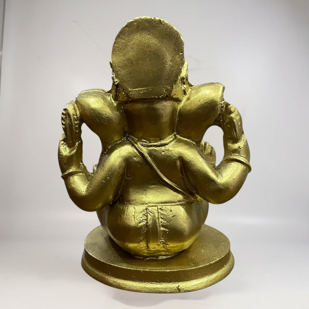 Ganesh 8.5 Cm Resina Nacional Pintado A Mano