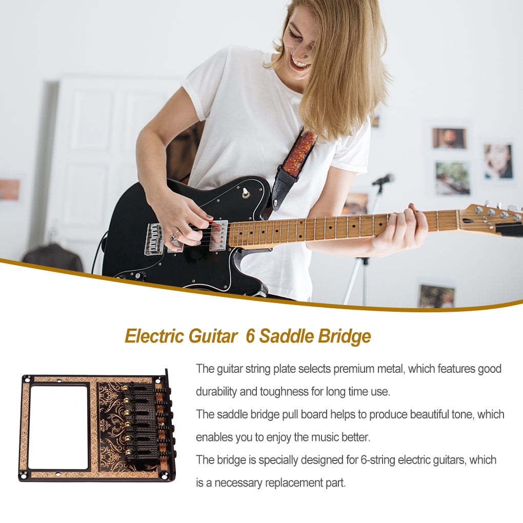 Guitarra 6 Sillín Puente