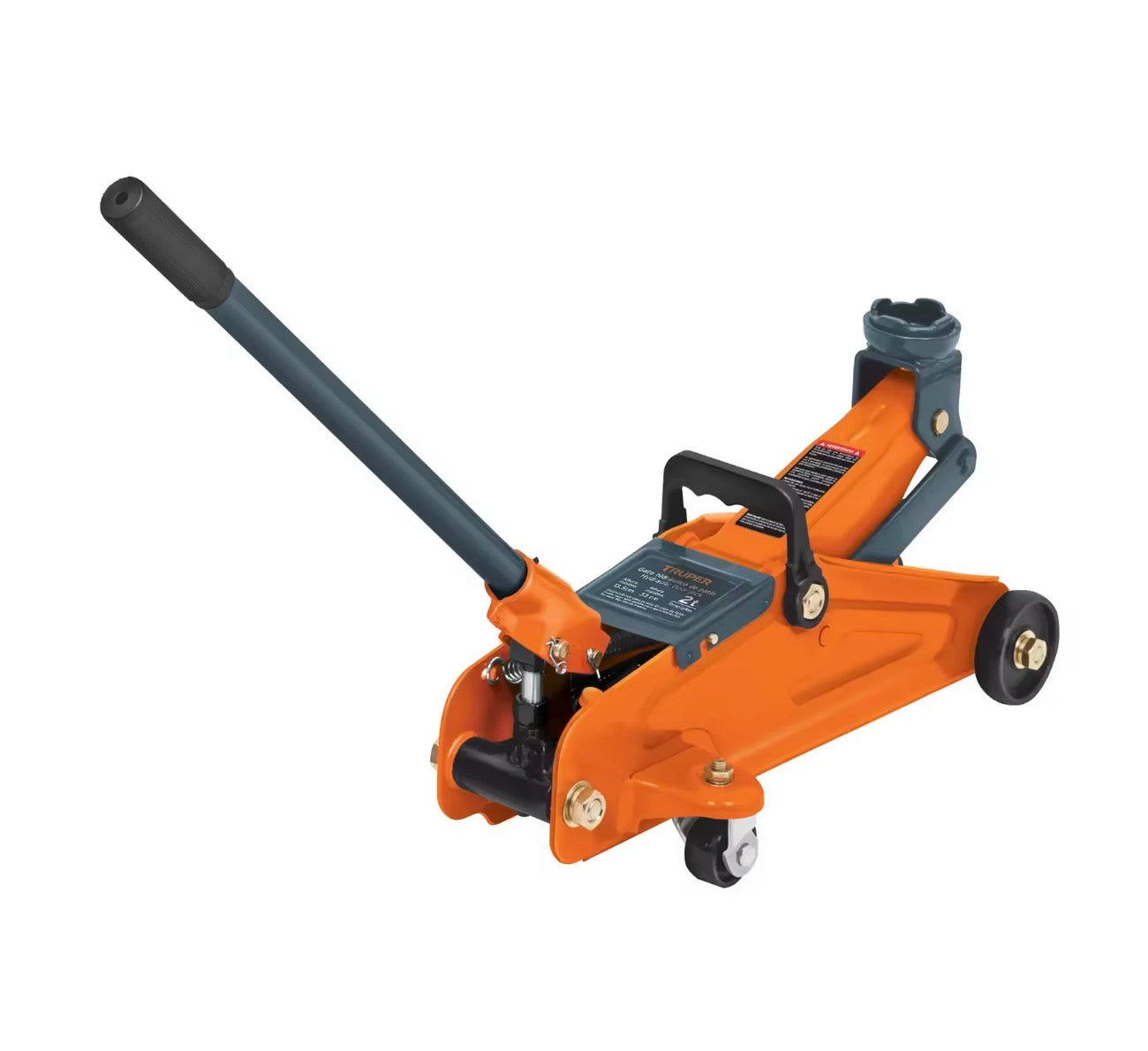 Gato hidráulico de patín Truper 2 toneladas