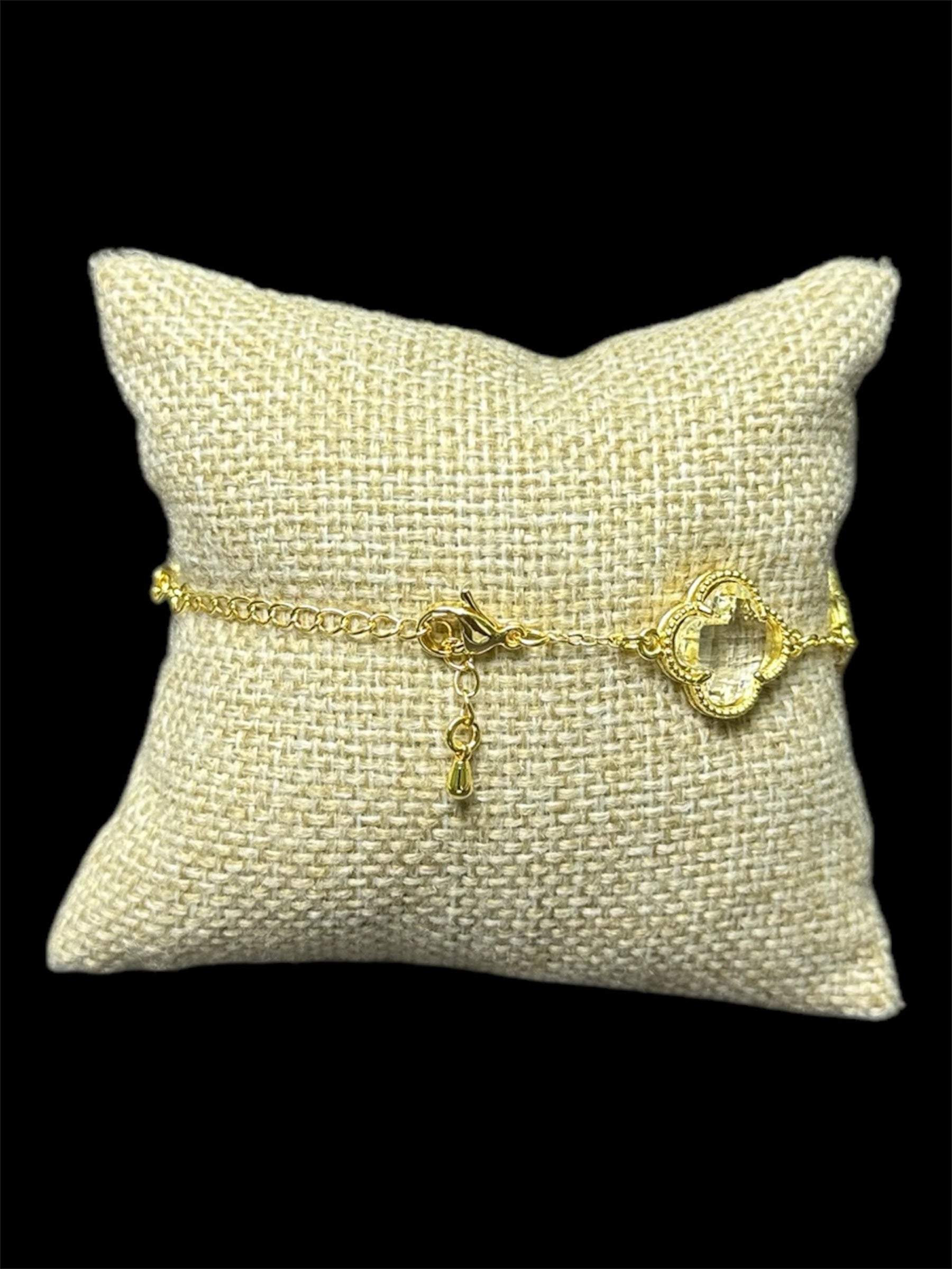 Pulsera VC Oro Laminado Blanca