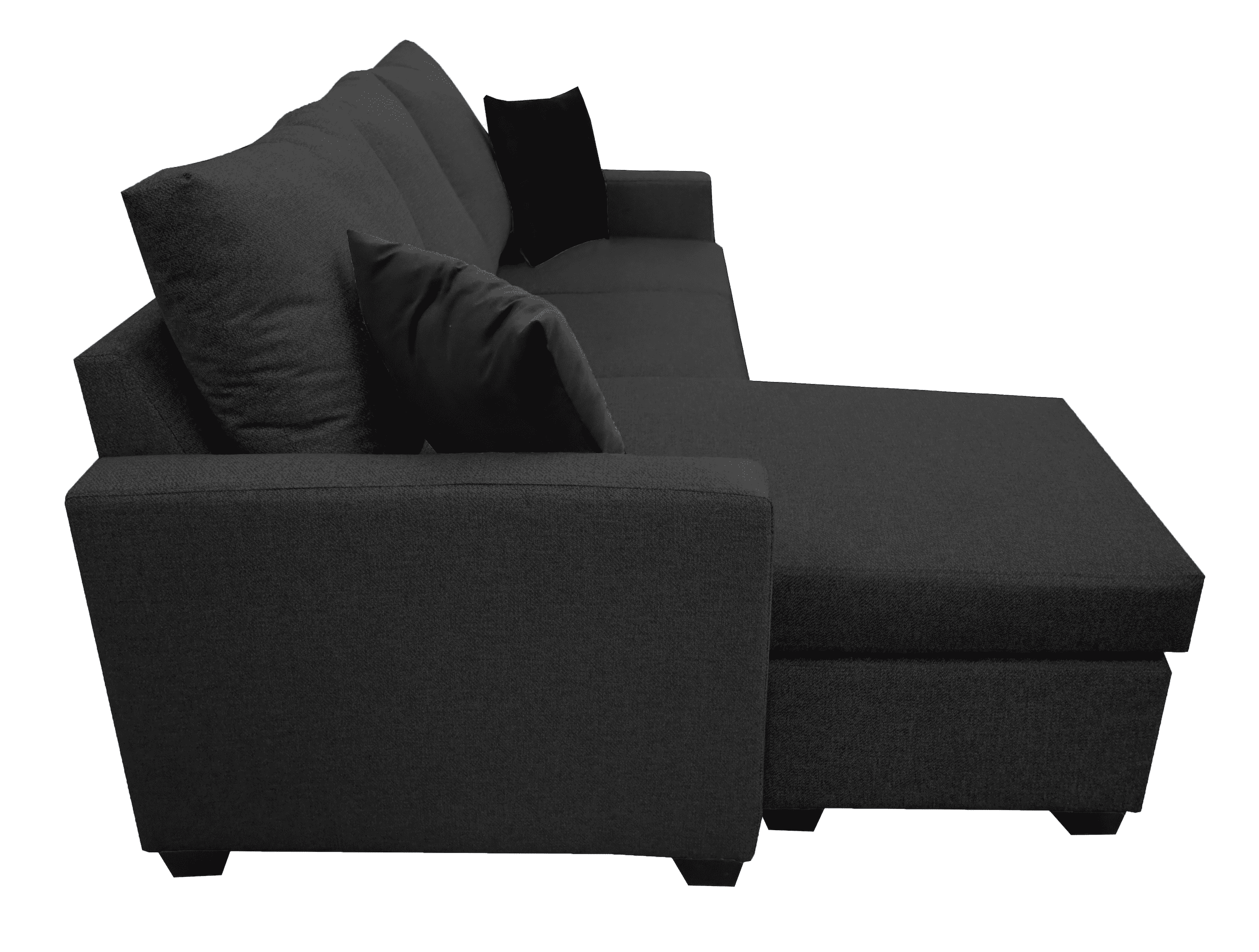 Sala Esquinera El Bazar Store Denver Gris Oxford 200x140 cm Lado derecho e Izquierdo Lino nacional Sofa