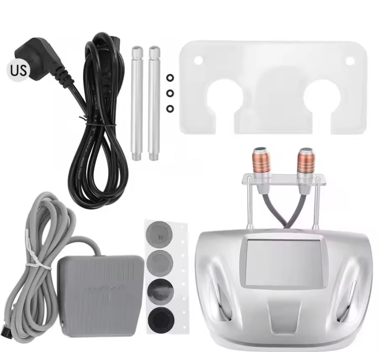 Máquina de belleza Facial ultrasónica de alta frecuencia, rejuvenecimiento  Facial,