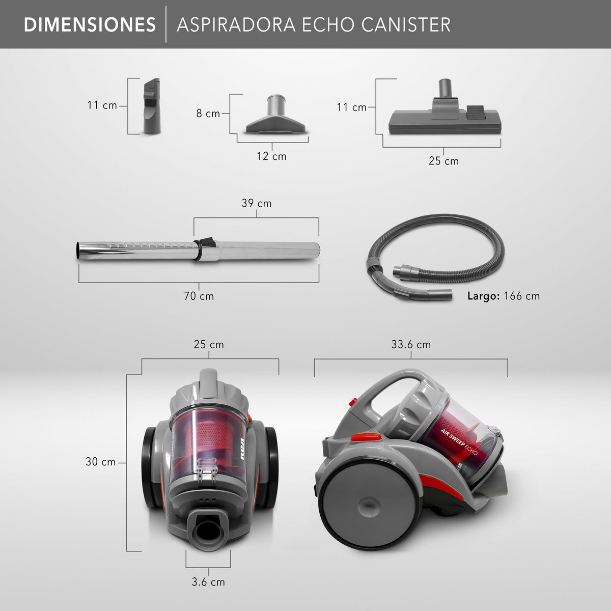 Aspiradora Canister